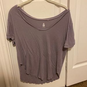 Lilac flowing shirt